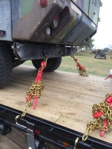 tie down requirements for trucks